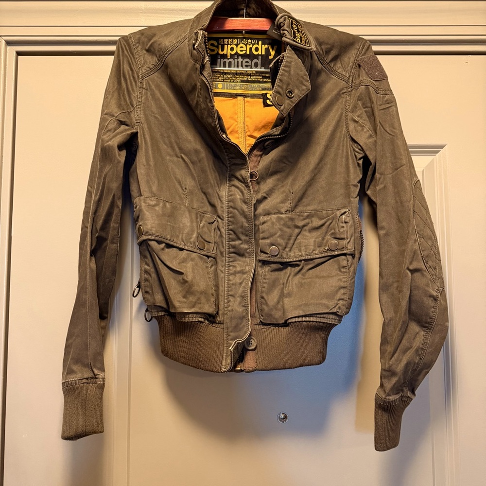 SUPERDRY OLIVE JACKET
